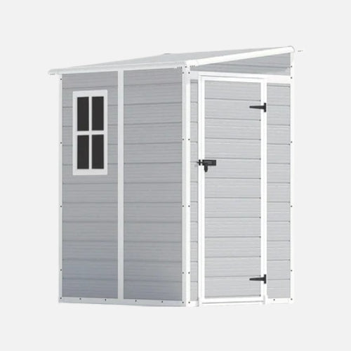 Patiowell 5x4 plastic shed pro