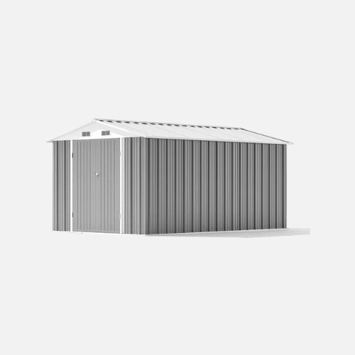 Patiowell 8x12 metal shed pro