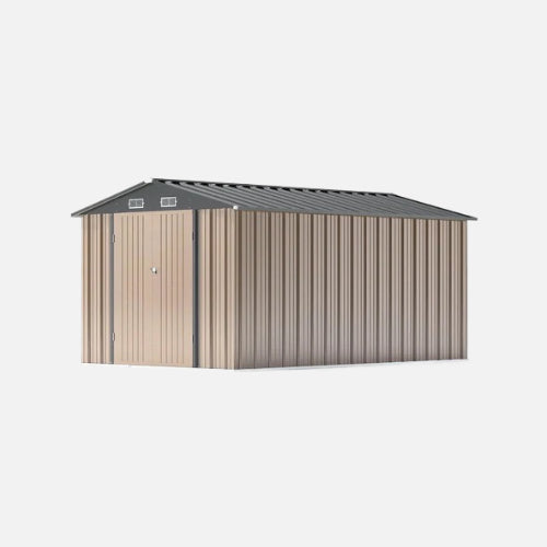 Patiowell 8x12 metal shed pro