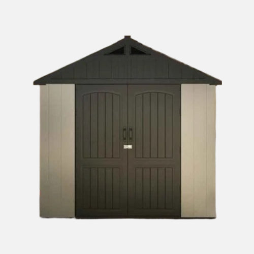 Patiowell kick-it 8x12 plastic shed pro