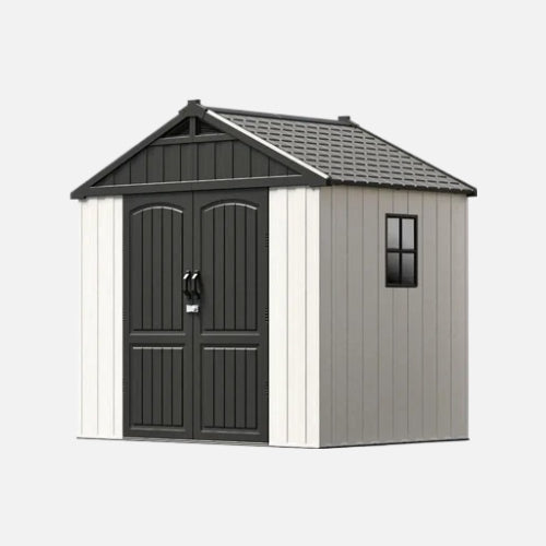 Patiowell kick-it 8x6 plastic shed pro